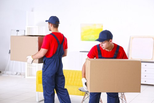 Brompton home move planning with boxes and moving checklist