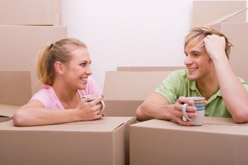 Professional team handling piano removals in Brompton