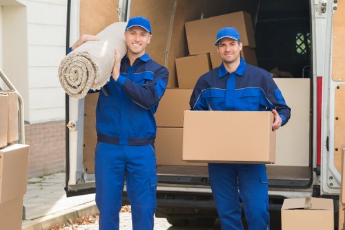 Man with a van service operating in Brompton street