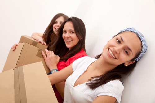 Settling into a new home after removals in Brompton