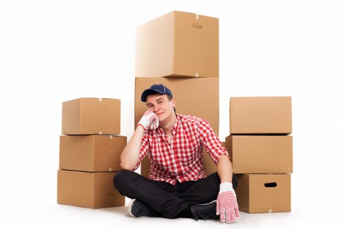 Commercial office setup after relocation in Brompton
